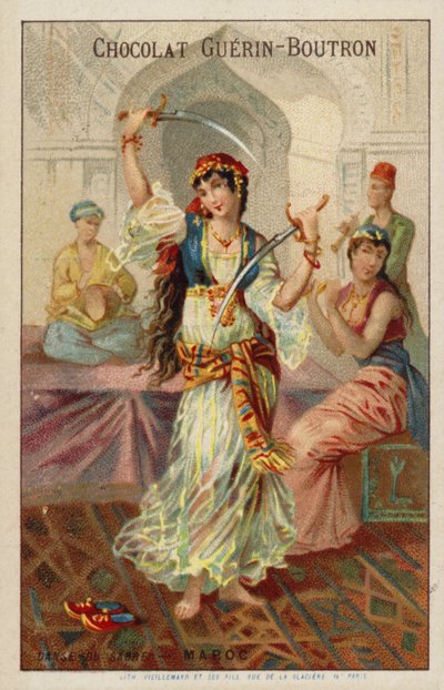 Sword Dance, Morocco by French School